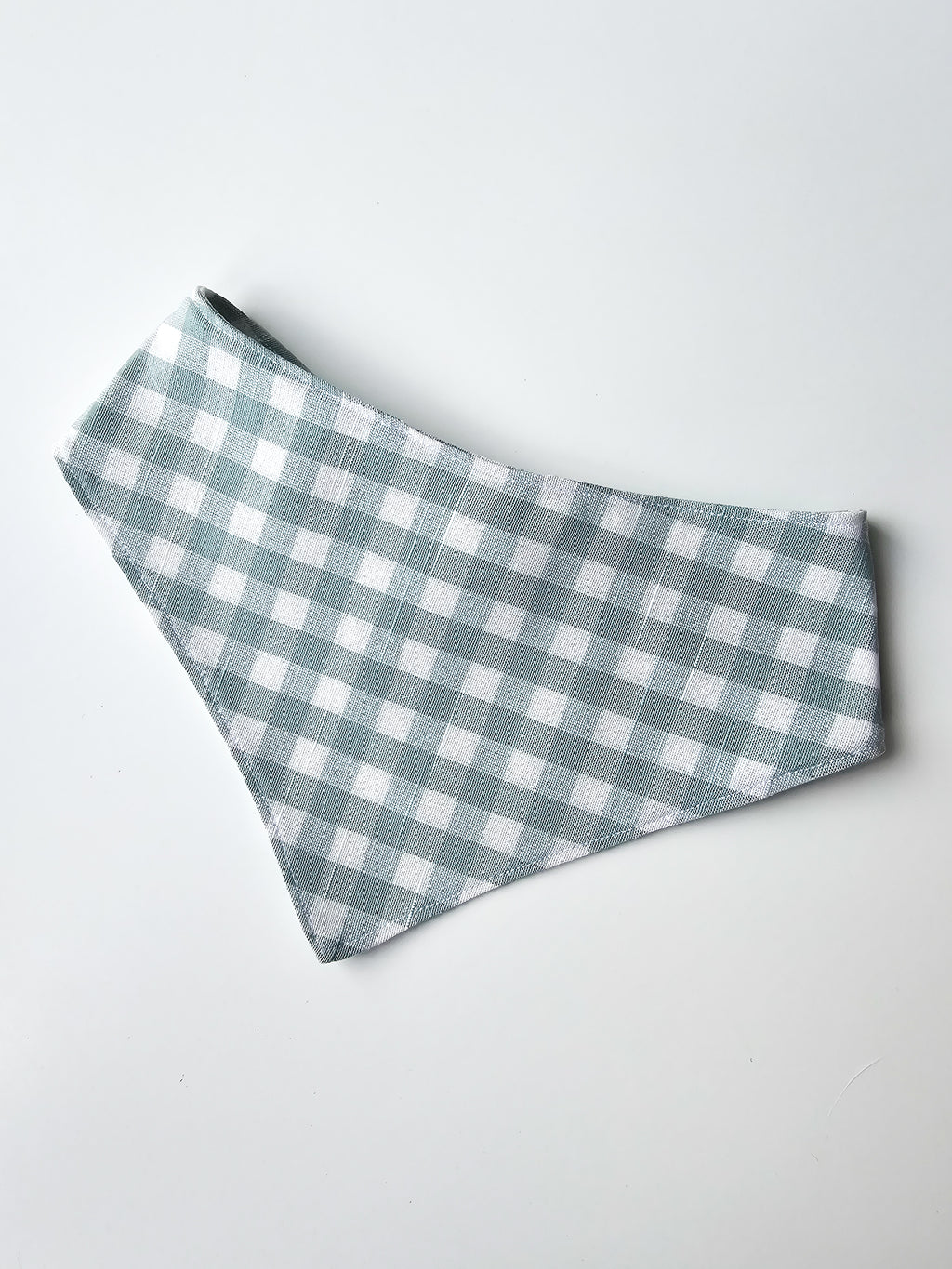 Sage Check Bandana